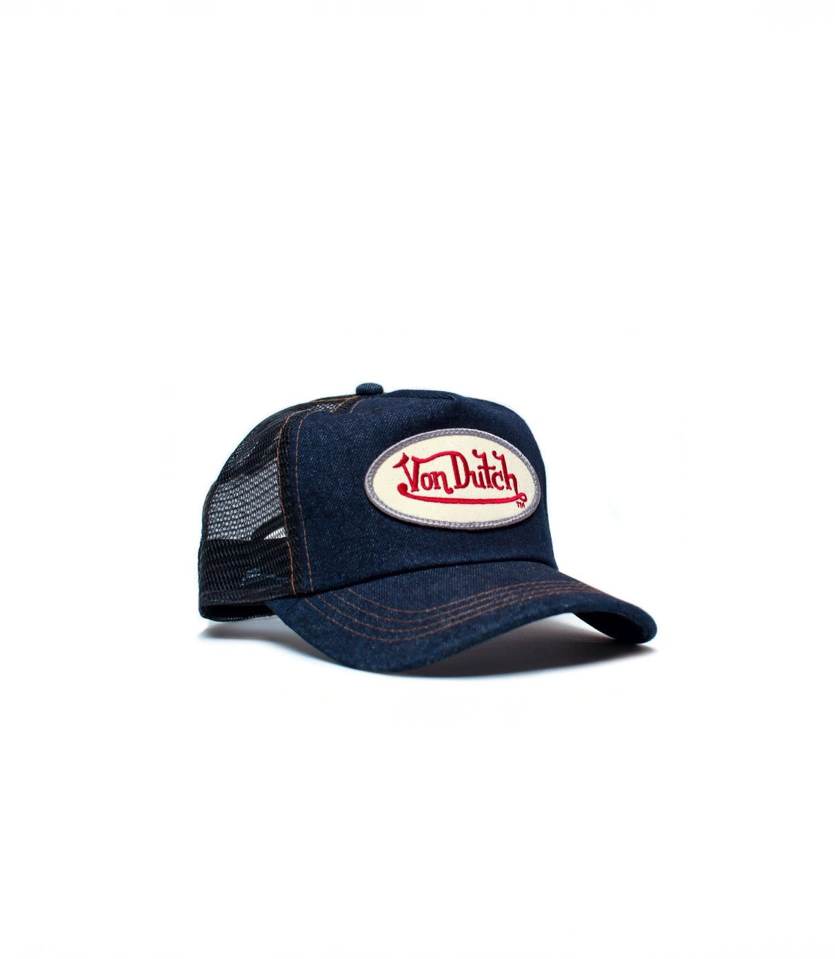 Deadstock Y2K Von Dutch Hat – Denim Blue